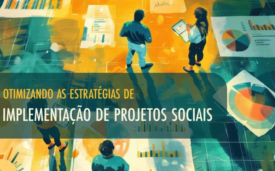 Logotipo do Programa Mãos Dadas do Banco do Brasil com ícones de reciclagem, saúde e impacto social, fundo verde e amarelo