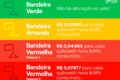 Bandeira tarifária verde símbolo energia elétrica conta luz alívio consumidor novembro