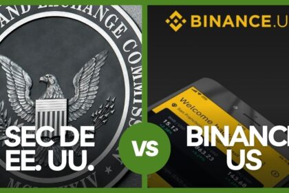 Binance logo com símbolo de hack e valor de US$ 6,3 bilhões roubados