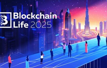 Multidão no Blockchain Life 2026 em Dubai: 15 mil líderes cripto na Festival Arena