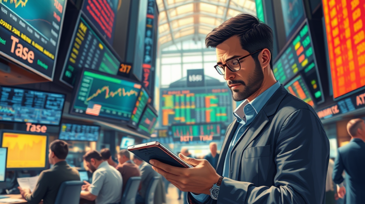 Gráfico da queda histórica do CAC 40 na Bolsa de Paris, maior descolamento da Europa desde 2010