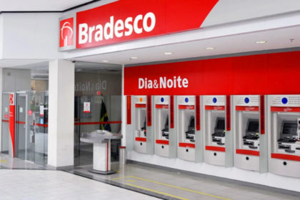 Sede do Bradesco em São Paulo com destaque para lucro de R$ 7,1 bi no 3º trimestre