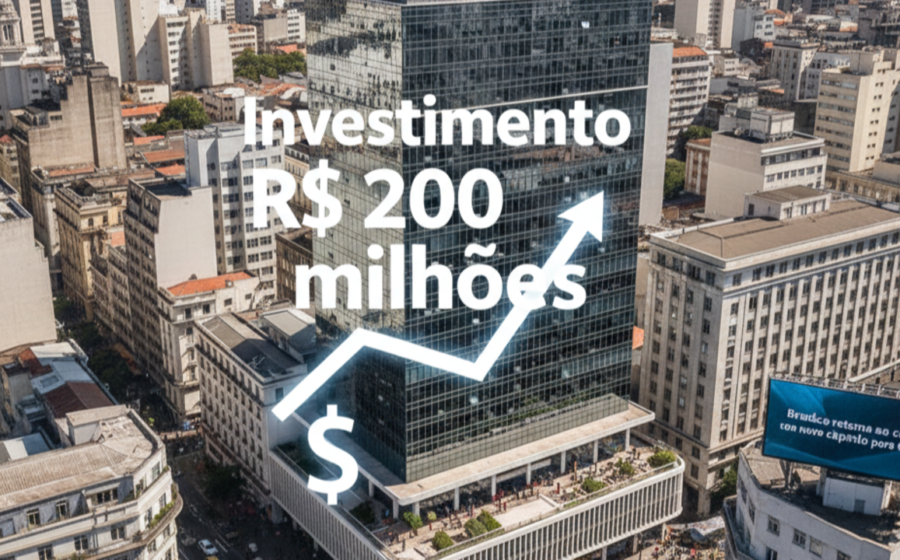 Ilustração conceitual sobre polarização política Brasil 2026 e riscos para investidores