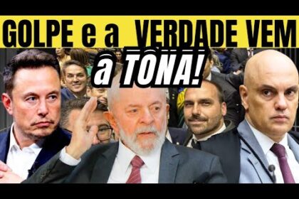 Gráfico do Ibovespa em queda acentuada com logo do Goldman Sachs e bandeira do Brasil ao fundo