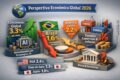 Gráfico mostra Brasil como 8ª economia mundial em 2027 segundo projeção do FMI