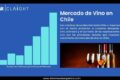 Brasil como prioridade estratégica do vinho mundial: taças, garrafas chilenas e gráfico de crescimento de consumo