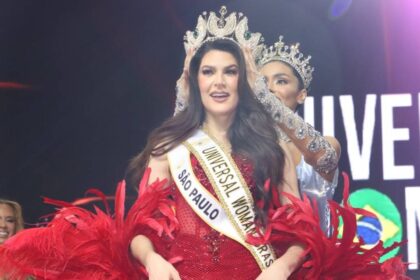 Marissol Savagin coroada Universal Woman 2026 no Camboja, primeira brasileira vencedora