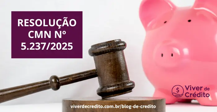 Edifício do Banco Central em Brasília com gráfico de crescimento de crédito público sobre fundo da bandeira do Brasil