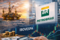 Gráficos de ações da CSN, Vale e Petrobras com indicadores financeiros contrastantes