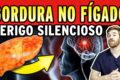 Ilustração do mecanismo duplo da CagriSema: cérebro silenciando fome e fígado reduzindo gordura hepática