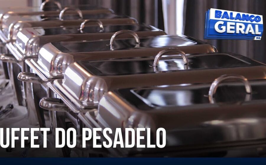 Fachada do buffet Casa do Vovô em Sorocaba com placa de fechado e pais preocupados