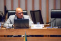 Wellington Luiz, presidente da Câmara Legislativa do DF, em sessão plenária