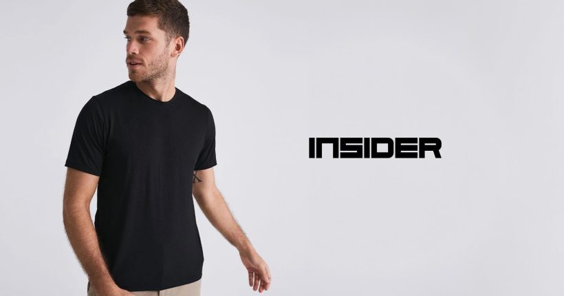 Camiseta Insider Tech T-shirt preta e tênis Puma de corrida com etiquetas de desconto 59% OFF e menos de R$ 60