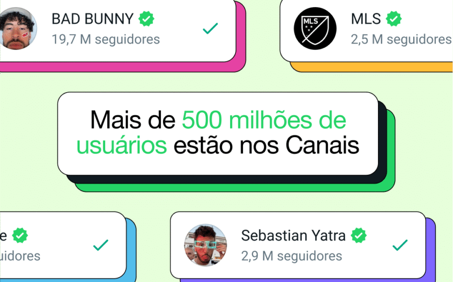 Print do canal Exército do Lula no WhatsApp mostrando 7 milhões de inscritos