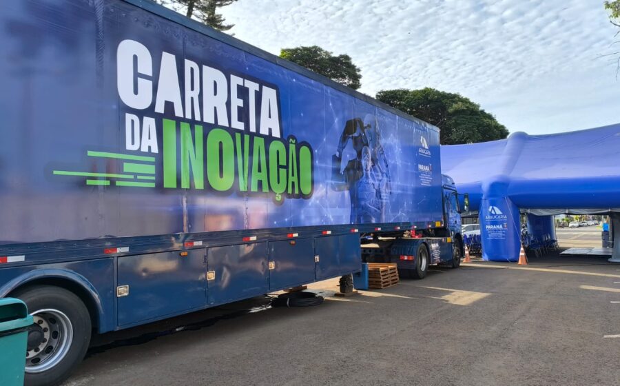 Carreta da Inovação em São Miguel do Iguaçu com robótica, realidade virtual e impressão 3D para empresários