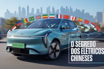 Gráfico mostra queda acentuada no valor de revenda de carros elétricos chineses ao longo do tempo