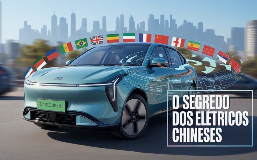 Gráfico mostra queda acentuada no valor de revenda de carros elétricos chineses ao longo do tempo