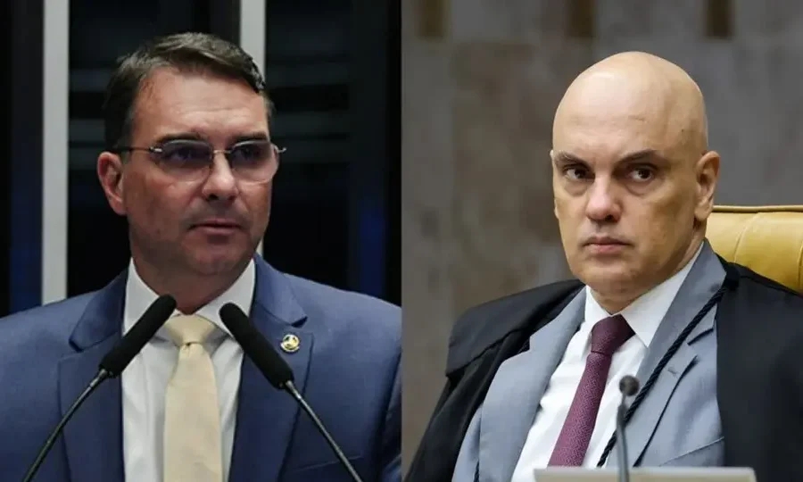 Centrão pressiona Flávio Bolsonaro a desistir de impeachment contra Alexandre de Moraes no Senado