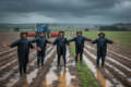 Chuva sobre lavouras de cana-de-açúcar e café no Brasil, impactando preços das commodities