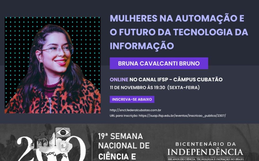 Mulheres cientistas e empreendedoras no campus IFSP Sorocaba durante evento Ciência Delas