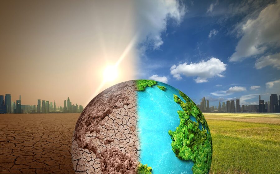 Gráfico mostra mudanças climáticas como maior medo futuro dos brasileiros (41%), acima do desemprego