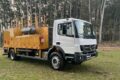 Comboio com estrutura industrial de 162 toneladas cruzando rodovia de MS rumo à fábrica de celulose da Arauco