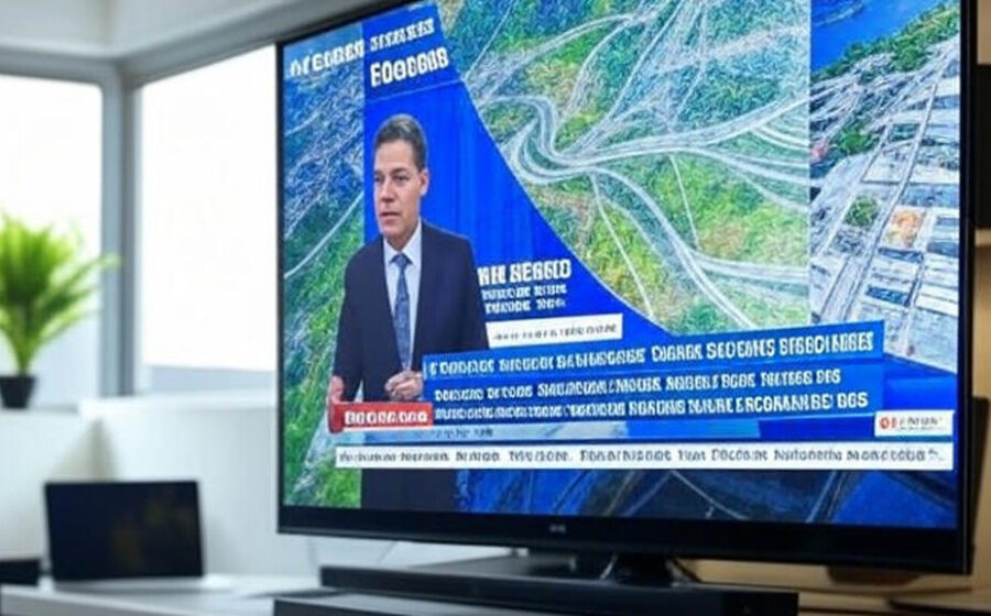 Logotipo da TV Integração Uberaba afiliada Globo com grade de telejornais locais ao vivo