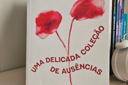 Capa do livro de Aline Bei sobre ausências familiares e identidade