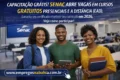 Alunos em sala de aula do Senac BH aprendendo técnicas de vendas e atendimento ao cliente