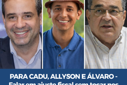 Debate entre Allyson e Cadu ao governo do RN na Inter TV Cabugi, segundo turno 2024