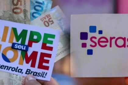 Edital do Desenrola 3.0 sobre mesa com documentos bancários e calculadora representando leilão de R$ 90 bi
