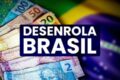 Infográfico do programa Desenrola 3.0 com valores de R$ 90 bilhões e prazo de 5 dias para bancos