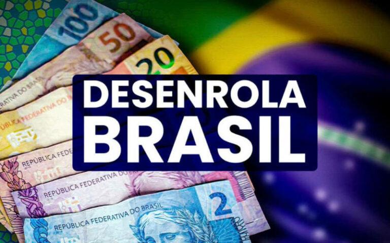 Infográfico do programa Desenrola 3.0 com valores de R$ 90 bilhões e prazo de 5 dias para bancos