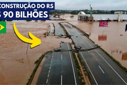 Ilustração do programa Desenrola 3.0 com símbolos de renegociação de dívidas e alerta de risco financeiro
