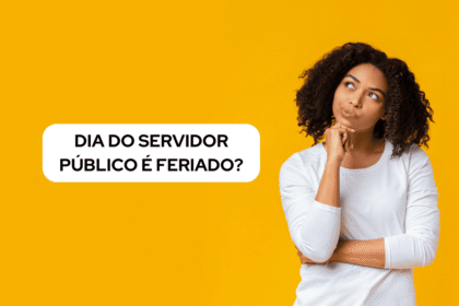 Calendário de outubro 2026 destacando 28 de outubro Dia do Servidor Público com selo ponto facultativo