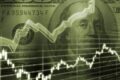 Gráfico mostra dólar a R$ 5,44 com maior alta semanal desde 2008 e Ibovespa caindo 18% em cinco dias