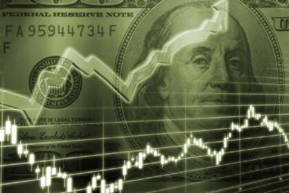 Gráfico mostra dólar a R$ 5,44 com maior alta semanal desde 2008 e Ibovespa caindo 18% em cinco dias