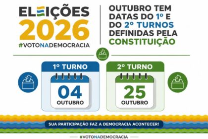 Eleitor vota em urna eletrônica no segundo turno das eleições 2026 no Distrito Federal