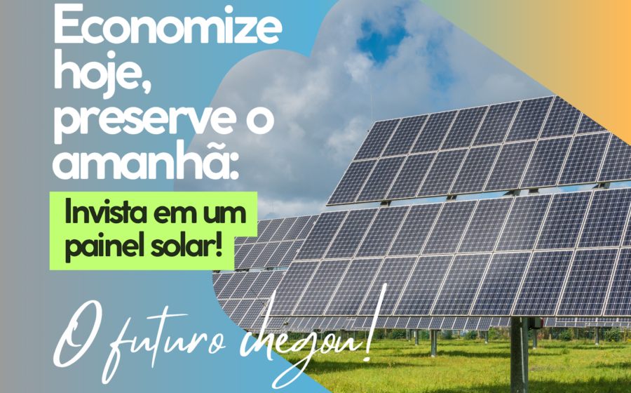 Painel solar residencial em Serra Talhada com medidor de energia ao fundo