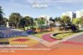 Maquete de cidade inteligente criada por estudantes com sensores, painéis solares e infraestrutura sustentável em Feira de Santana
