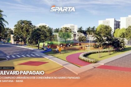 Maquete de cidade inteligente criada por estudantes com sensores, painéis solares e infraestrutura sustentável em Feira de Santana