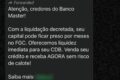 Ilustração de escudo rachado com símbolos de CDB e FGC representando risco oculto em investimentos bancários