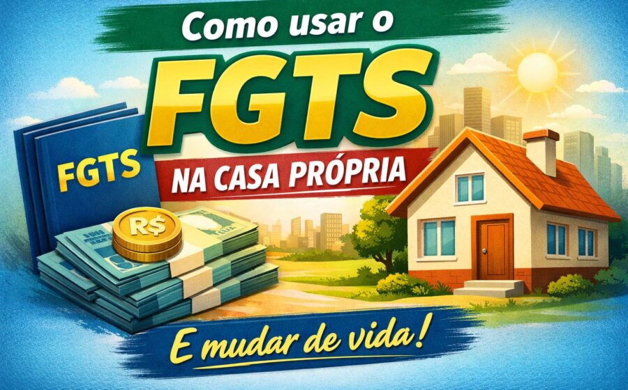 Gráfico mostra orçamento FGTS habitação 2027: R$ 144,5 bilhões congelados, com corte previsto para classe média em 2028