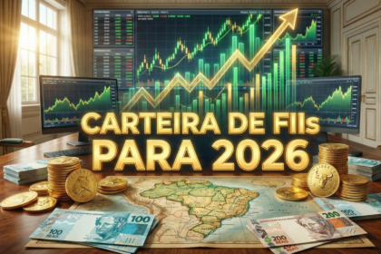 Gráfico de rentabilidade dos 10 melhores FIIs 2026 superando IFIX negativo com destaque para PORD11 15,11%