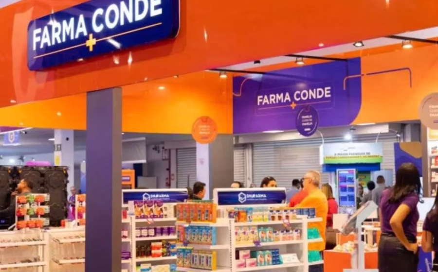 Campanha aniversário Farma Conde 33 anos R$ 150 mil prêmios roleta digital Loteria Federal