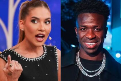 Vinícius Júnior janta em Madrid com influenciadoras espanholas após término com Virginia Fonseca