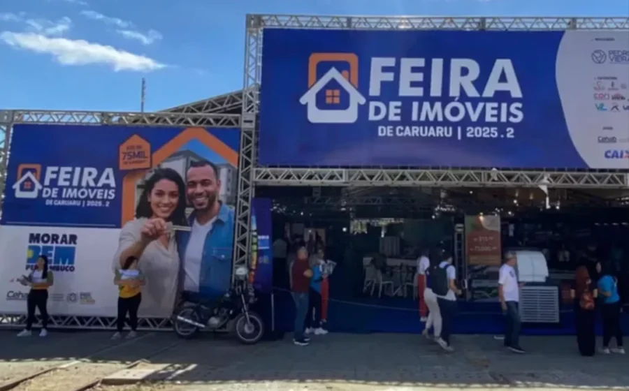 Feira de imóveis em Caruaru na Estação Ferroviária com 2 mil unidades e subsídios até R$ 75 mil