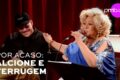 Ferrugem no palco gravando álbum tributo Legado cantando Alcione teatro Rio Janeiro