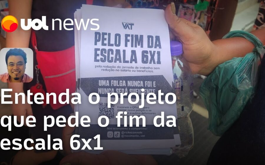 Calendário de dezembro com relógio marcando 40 horas semanais e alerta para fim da escala 6x1