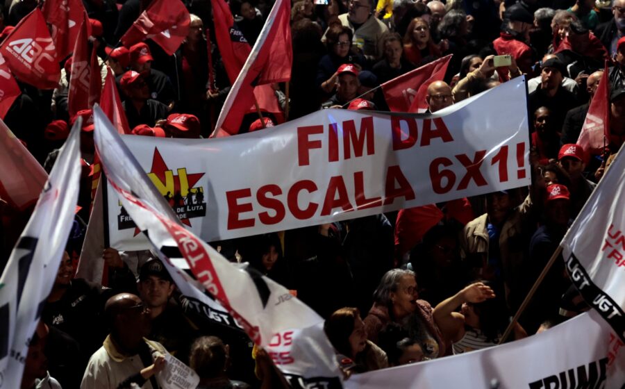 Plenário do Senado Federal durante debate da PEC que extingue escala 6x1